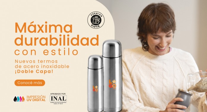 3. Termos acero inoxidable