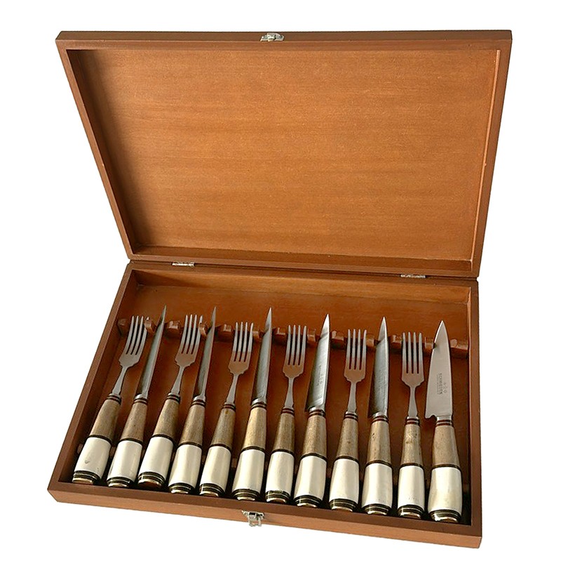 CUBIERTOS CRIOLLOS x 12 piezas S/Imp.