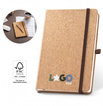 LIBRETA HAWKINS A5 TAPAS DE CORCHO