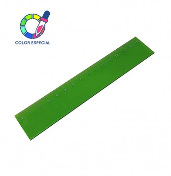 REGLA ESCOLAR DE 15 CM X 30MM. COLOR ESPECIAL